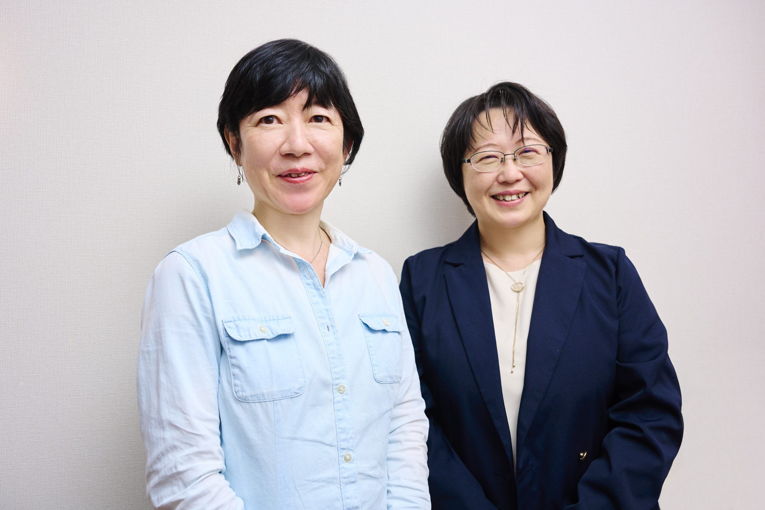 カウンセラー宮仕聖子と伊藤絵美先生（左）の写真